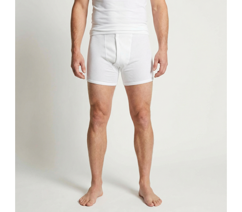 heren sportbroek wit voordeelpack