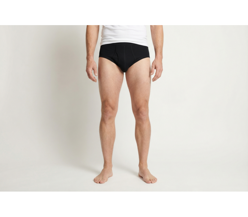 Beeren Heren Slip Met Gulp Zwart M3000 voordeelpack