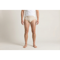 heren slip met gulp huidskleur, M3000 2-Pack