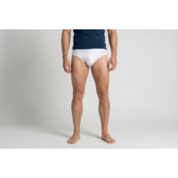 heren sportslip zonder gulp beeren young wit 2-Pack