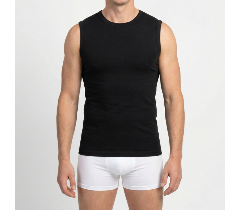 heren beeren young hemd zwart voordeelpack