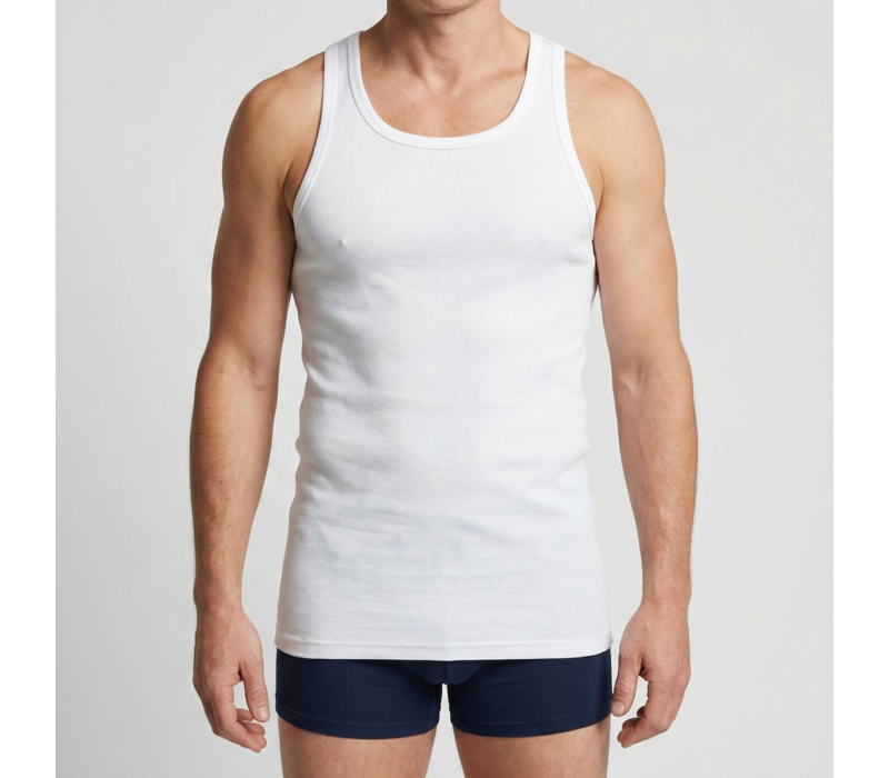 Beeren Heren Boxerhemd M3000 Wit voordeelpack