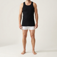 Beeren Heren Boxerhemd M3000 Zwart voordeelpack