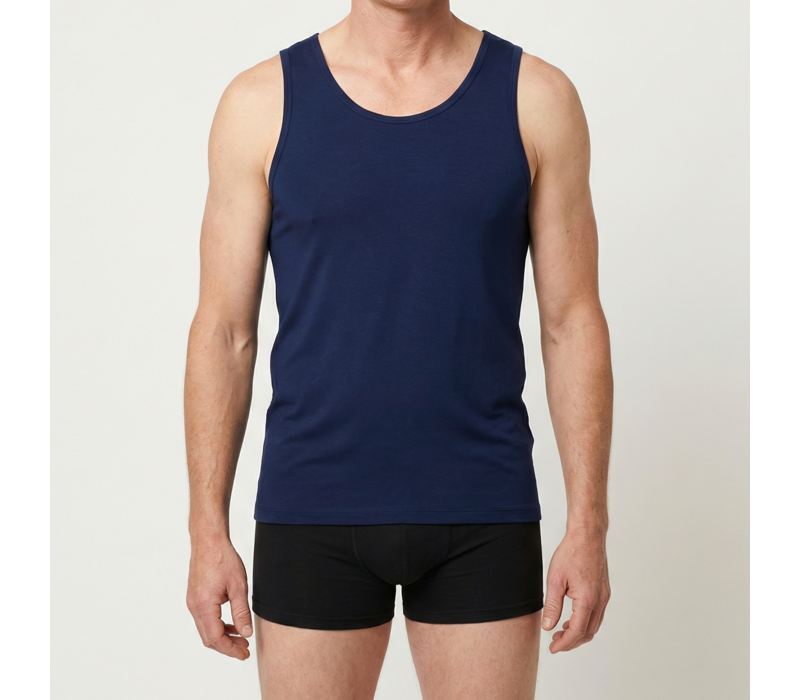 Beeren Heren Singlet Green Comfort Marine 2-Pack