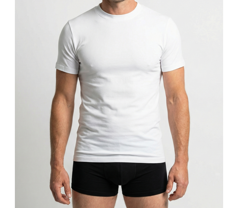 Beeren Heren Comfort Feeling T-Shirt Wit mega voordeelpack