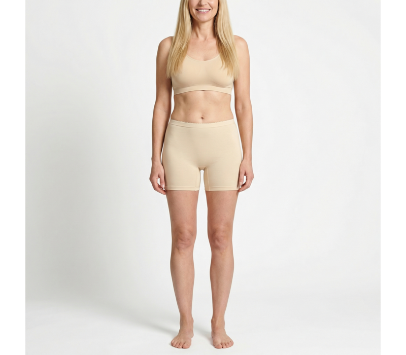 dames boxer softly huidskleur 2-Pack