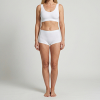 dames beeren young short wit 2-Pack