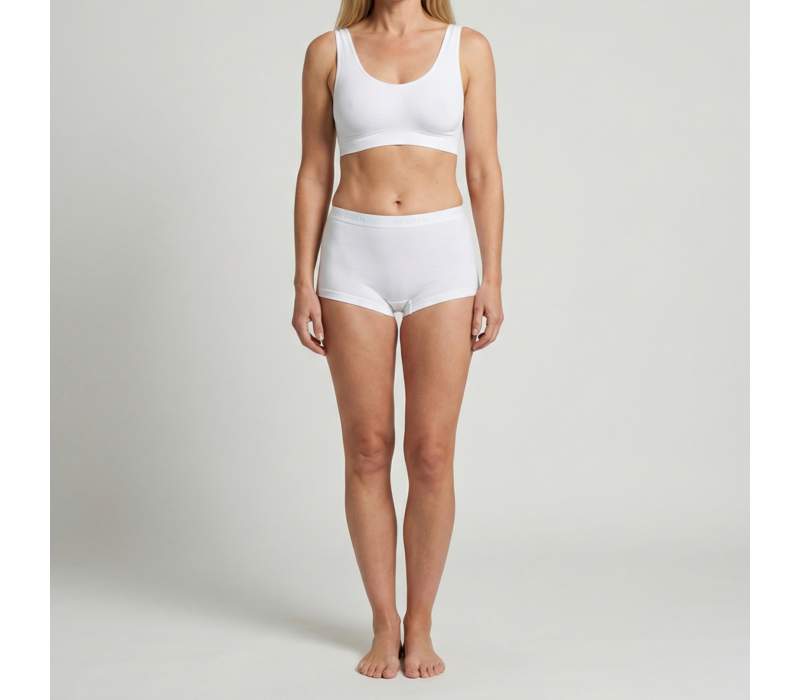 dames beeren young short wit 2-Pack