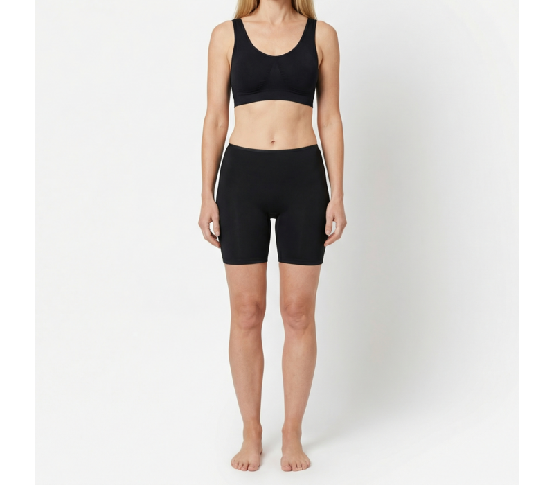 dames boxer elegance zwart 2-Pack