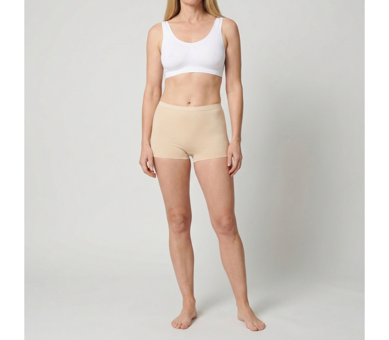 Beeren Dames Boxer Comfort Feeling Beige 2-pack