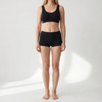 Beeren Dames Green Comfort Short Zwart 2-Pack