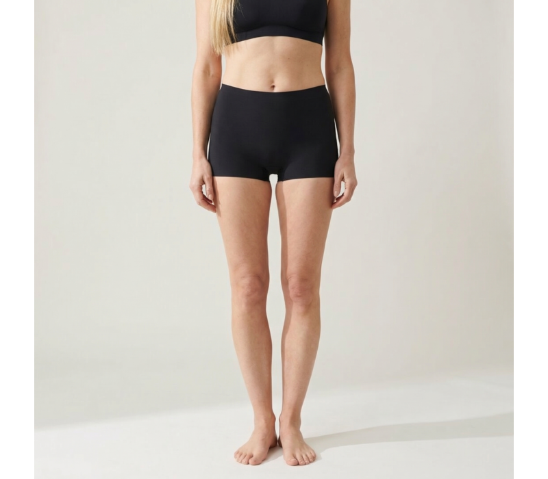 Beeren Dames Short Invisible Zwart Voordeelpack