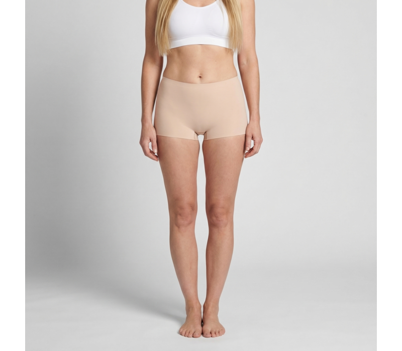 Beeren Dames Short Invisible Huidskleur 2-Pack