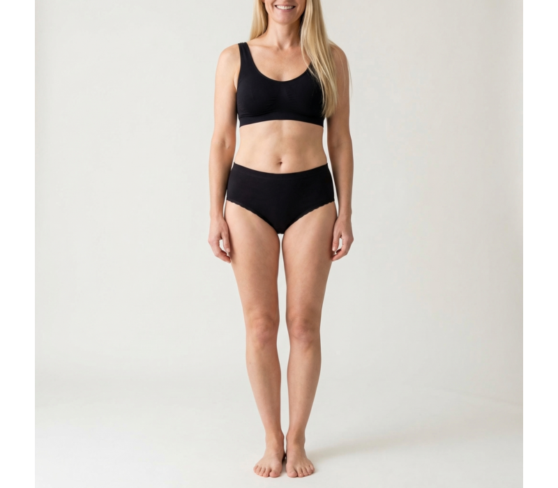 dames tailleslip belinda zwart 2-Pack