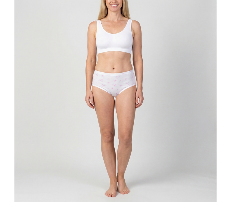 dames tailleslip rosa roze 2-Pack