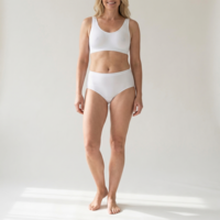 Beeren Dames Midislip Comfort Feeling Wit voordeelpack