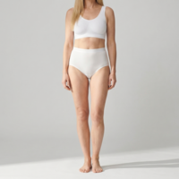 Beeren Dames Green Comfort Maxislip Wit voordeelpack