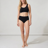 Beeren Dames String Elegance Zwart 2-Pack