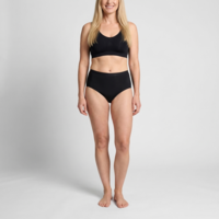 Beeren Dames Green Comfort Maxislip Zwart 2-Pack