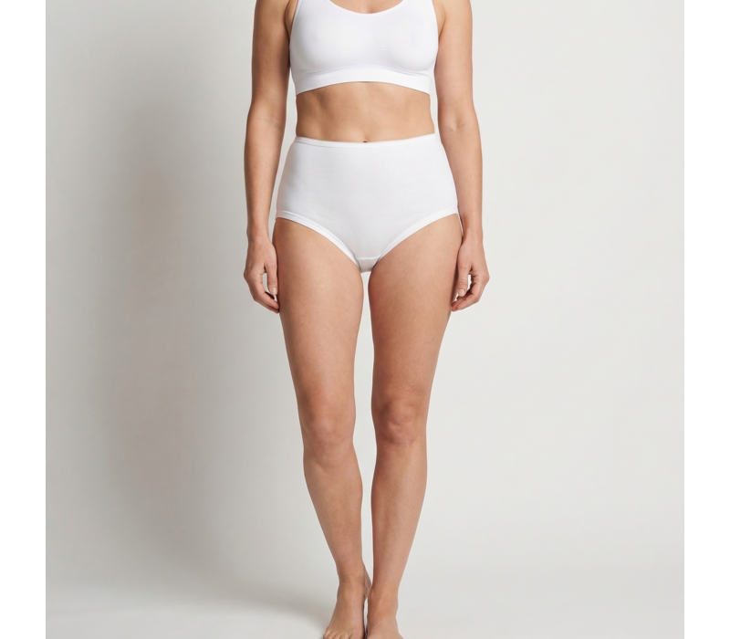 Beeren Dames Maxislip Elegance Wit voordeelpack