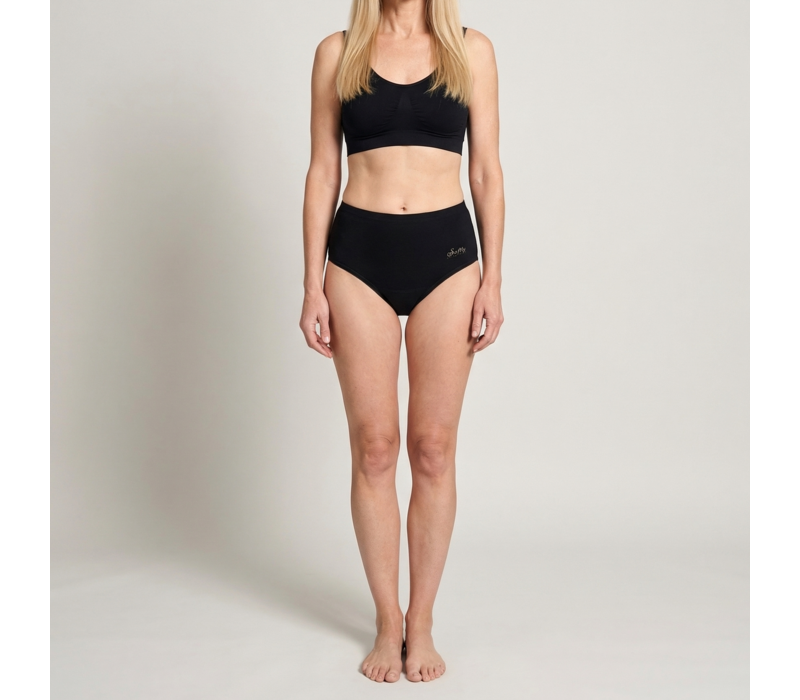 dames tailleslip julia zwart 2-Pack