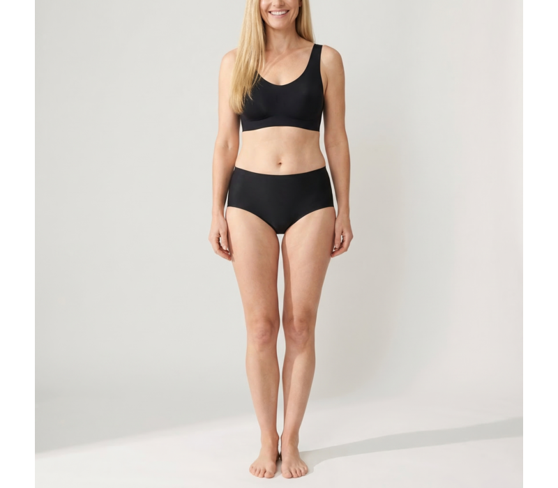 Beeren Dames Invisible Slip zwart Voordeelpack