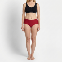 Beeren Dames Invisible Slip rood 2-Pack