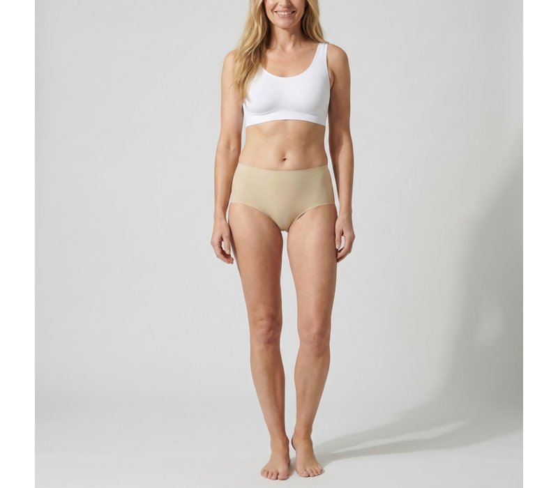 Beeren Dames Invisible Slip huidskleur 2-Pack