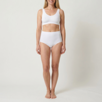 dames maxislip briljant wit 2-Pack