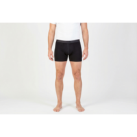 heren boxershort met gulp zwart 2-Pack