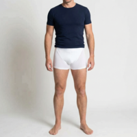 heren boxershort beeren young wit 2-Pack
