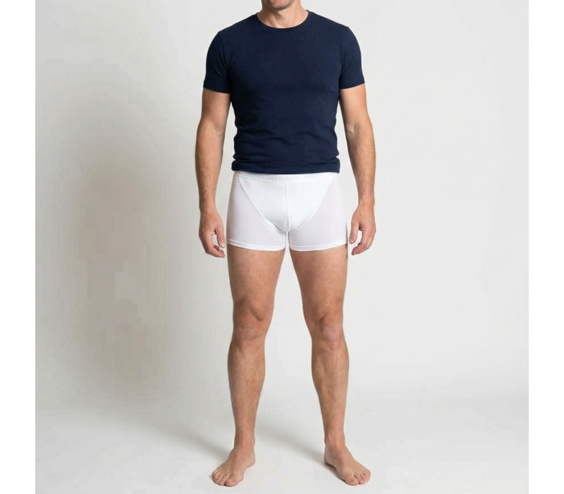 heren boxershort beeren young wit 2-Pack