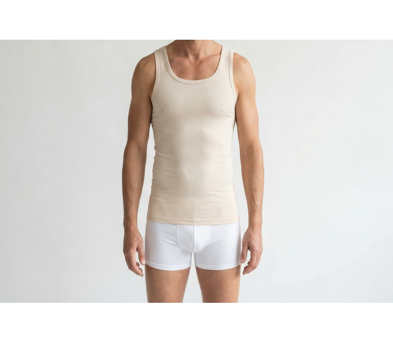 heren singlet M3000 huidskleur 2-Pack