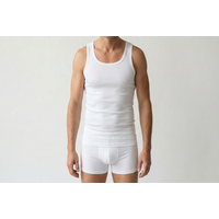 Beeren Heren Singlet M3000 Wit voordeelpack