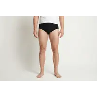 heren slip met gulp zwart, M3000 2-Pack