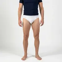 heren sportslip zonder gulp comfort feeling wit voordeelpack