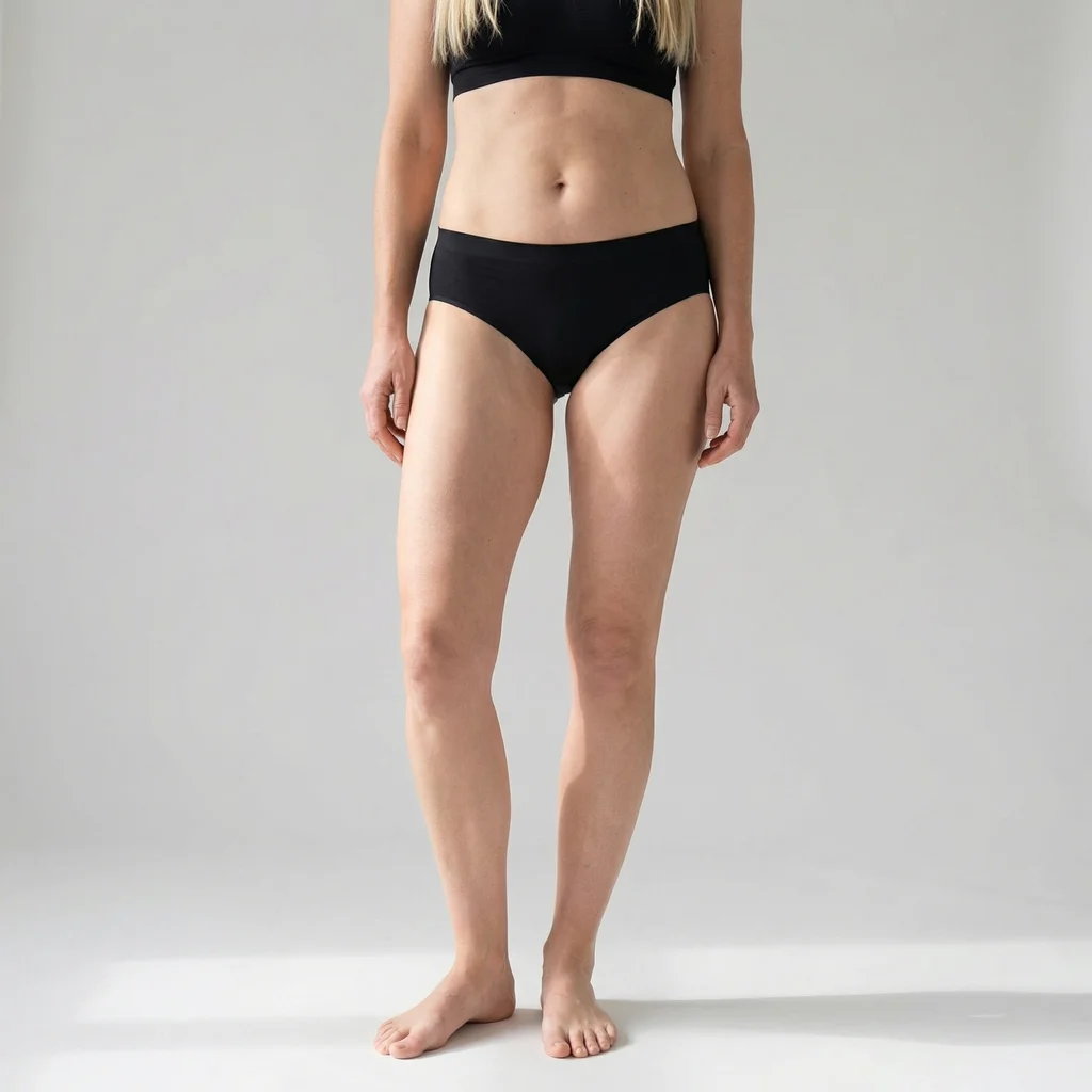 Beeren Dames Basic Midislip Zwart voordeelpack