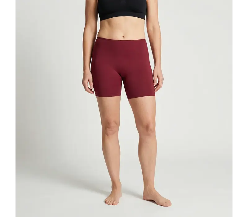 dames boxer elegance donkerrood 2-Pack