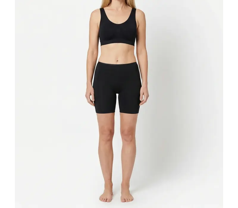 dames boxer elegance zwart 2-Pack