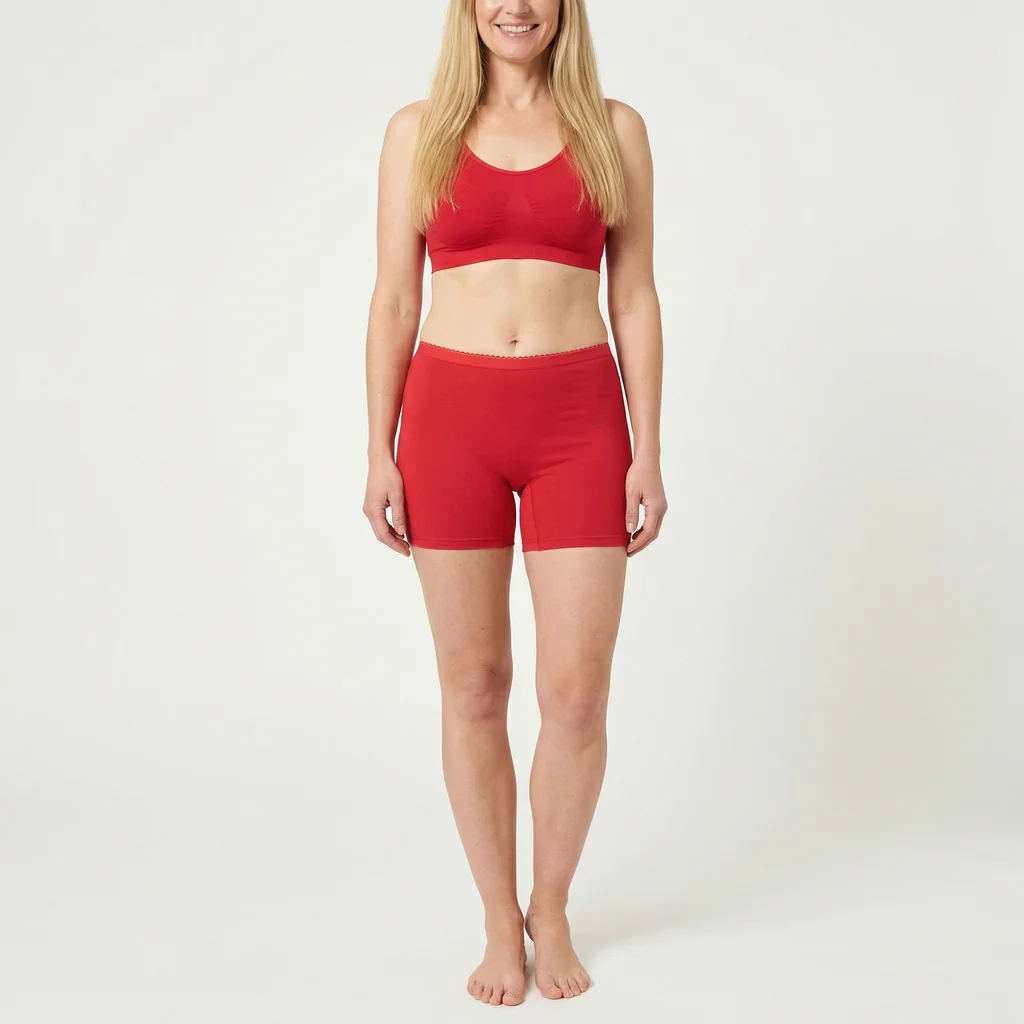 Beeren Dames Boxer Softly rood 2-Pack