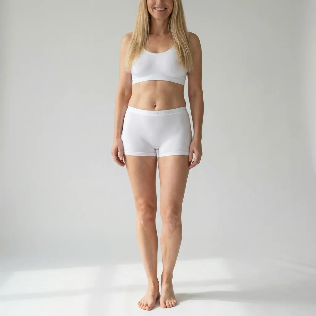 Beeren Dames Boxer Young Wit 2-Pack