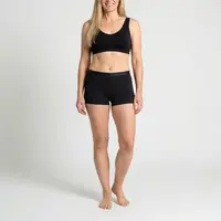 dames boxer beeren young zwart 2-Pack