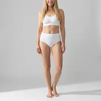 Beeren Dames Green Comfort Midi Wit 2-Pack