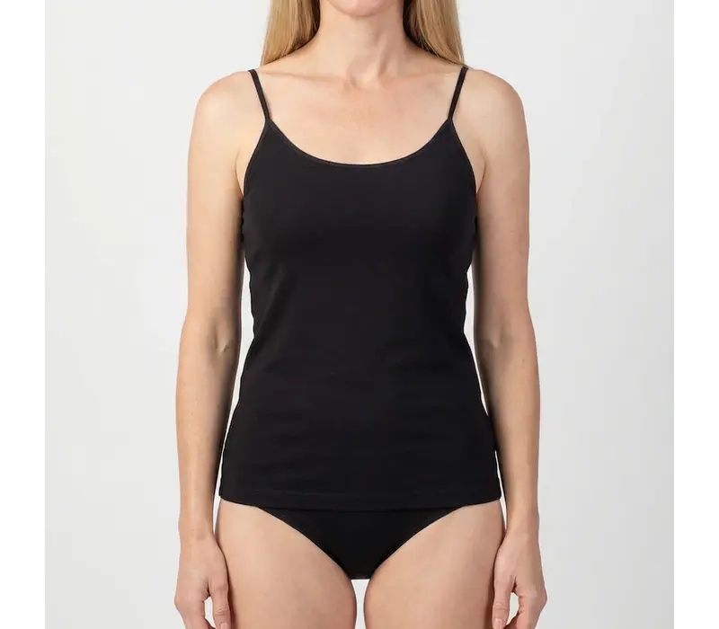 dames hemd brigitte zwart 2-Pack