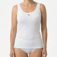 dames hemd jacqueline wit 2-Pack
