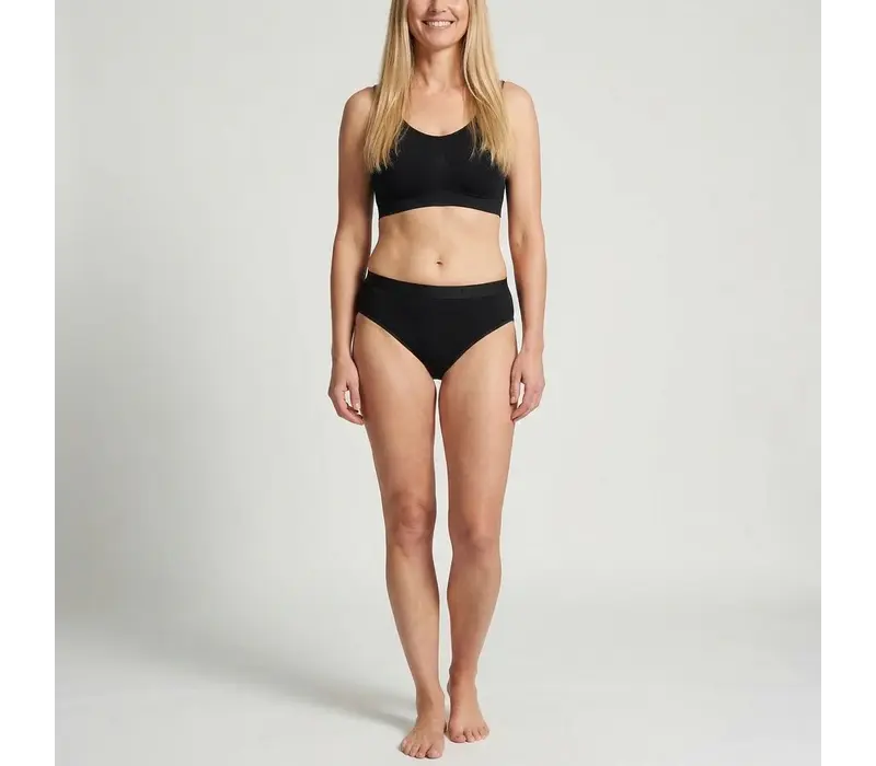 dames heupslip beeren young zwart 2-Pack