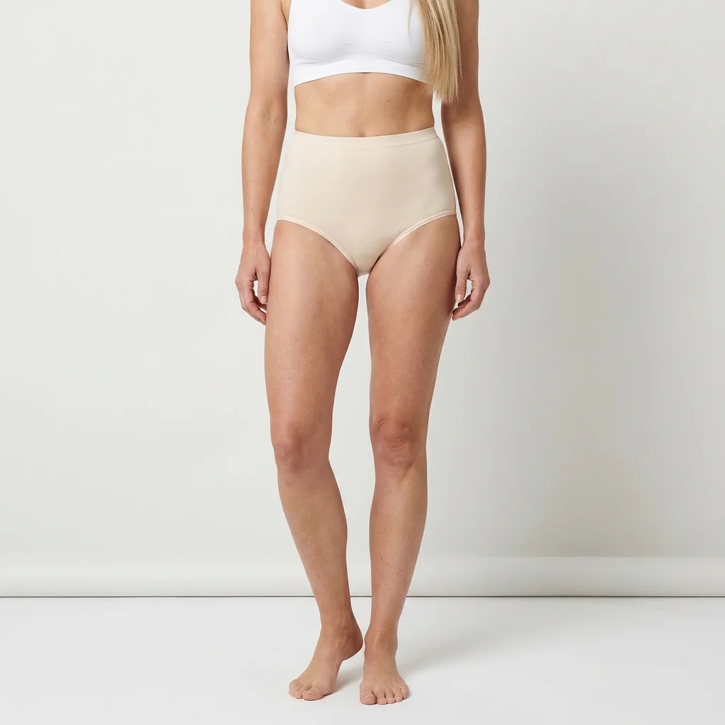 Beeren Dames Maxislip Elegance Huidskleur 2-Pack