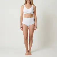dames maxislip briljant wit 2-Pack
