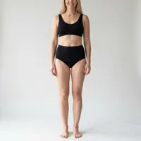 dames maxislip briljant zwart voordeelpack