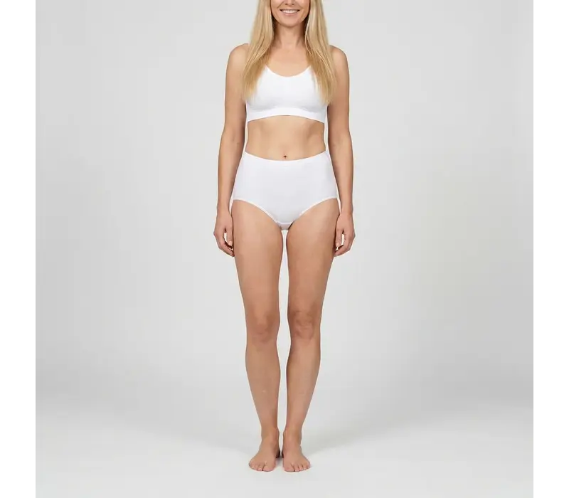 Beeren Dames Maxislip Comfort Feeling Wit voordeelpack